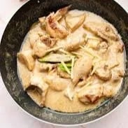 WHITE CHICKEN KARAHI half