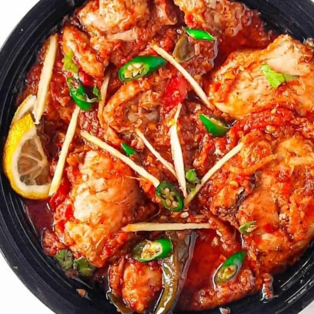 CHICKEN SHINWARI KARAHI half