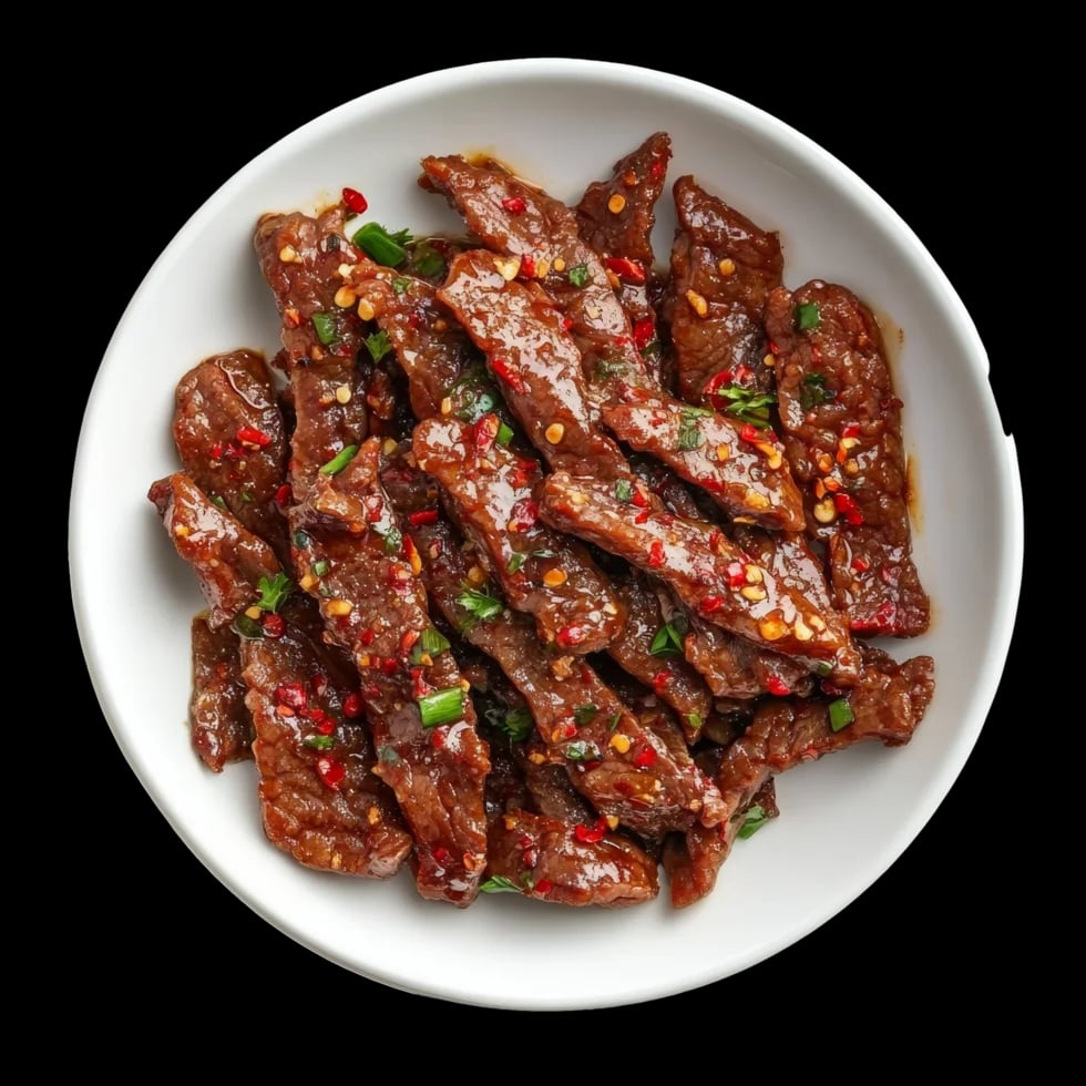 BEEF CHILLI DRY (4P)