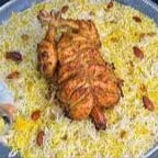 CHICKEN CHARGHA WITH RICE