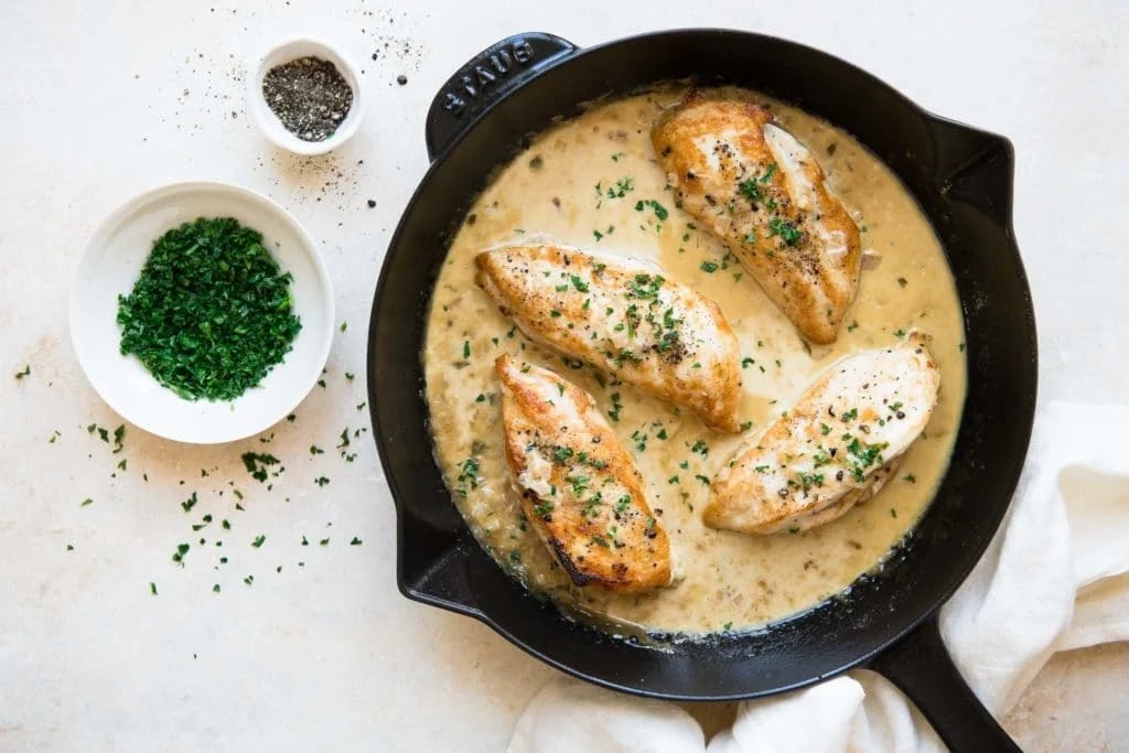CHICKEN TARRAGON STEAK