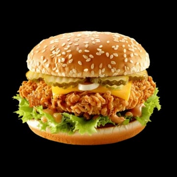 CHICKEN ZINGER BURGER