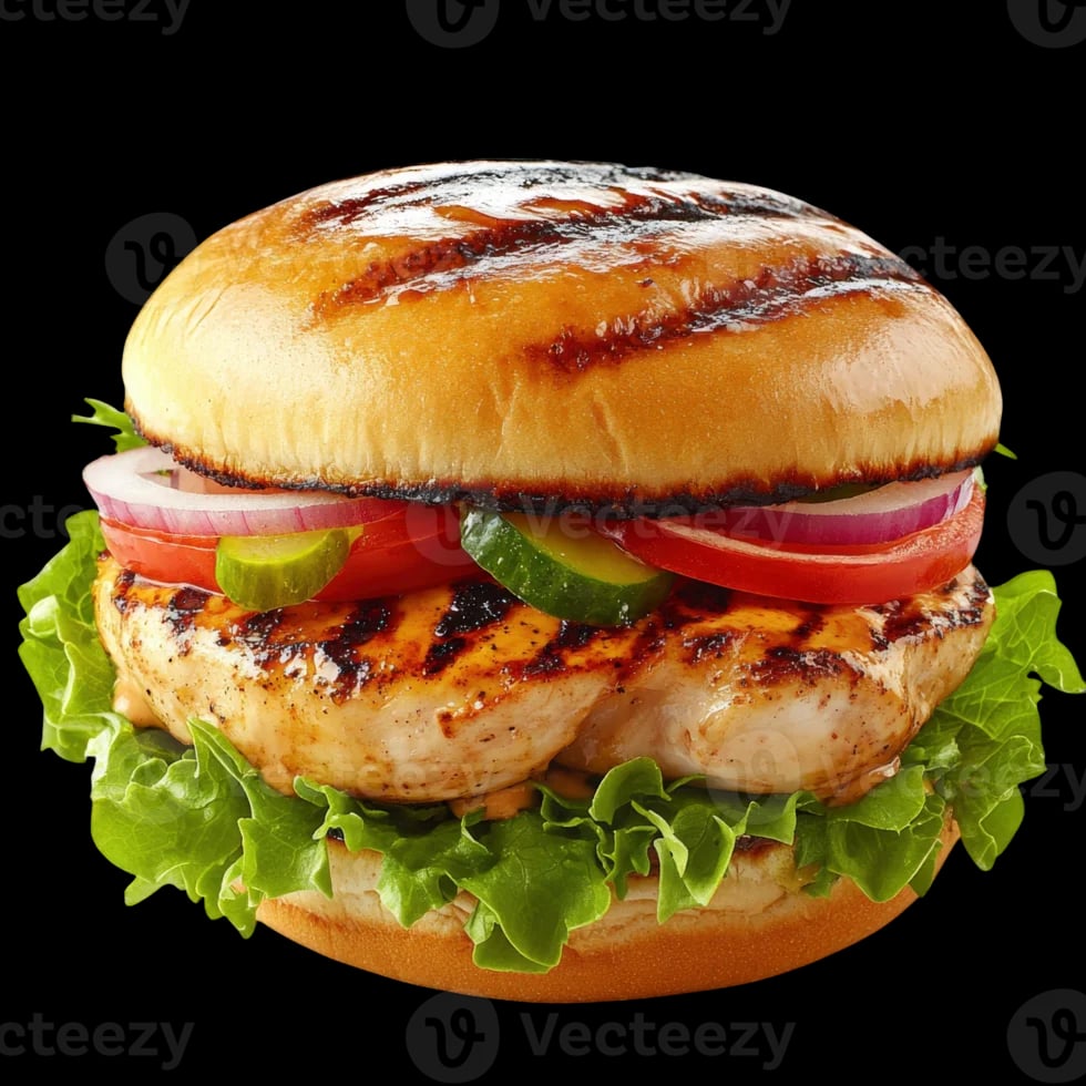 GRILLED CHICKEN BURGER